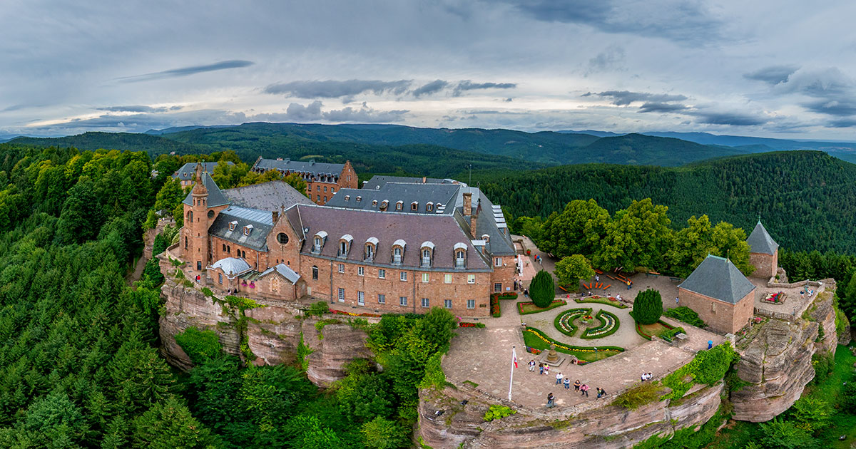 Découverte de mont Sainte-Odile